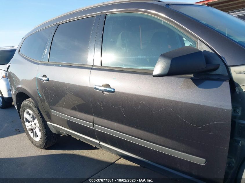 2013 CHEVROLET TRAVERSE LS - 1GNKRFKD4DJ107447