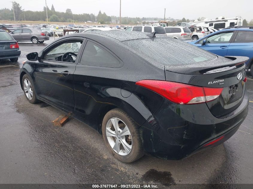2013 HYUNDAI ELANTRA COUPE GS KMHDH6AE5DU019418
