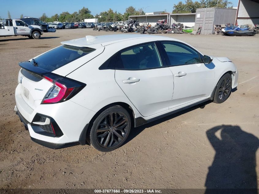 SHHFK7H46MU424020 Honda Civic Hatchback SPORT 4