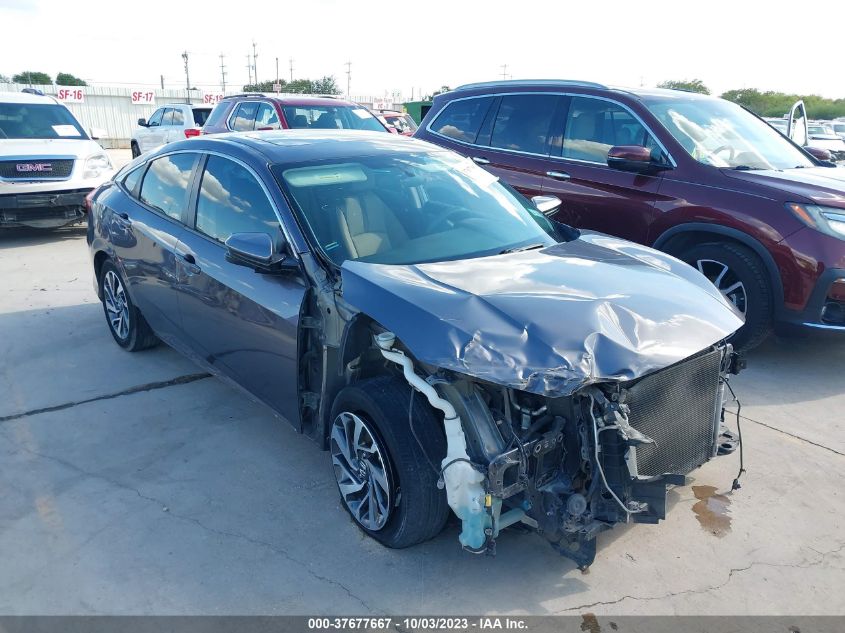 Lot #2539240510 2016 HONDA CIVIC EX salvage car