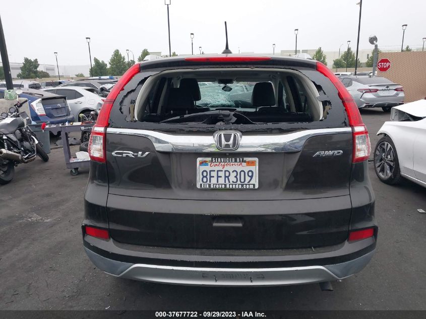 2015 HONDA CR-V EX-L - 2HKRM4H71FH634286