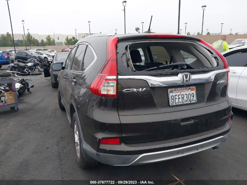2015 HONDA CR-V EX-L - 2HKRM4H71FH634286