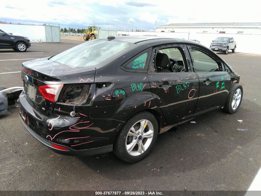 2014 FORD FOCUS SE - 1FADP3F2XEL443064