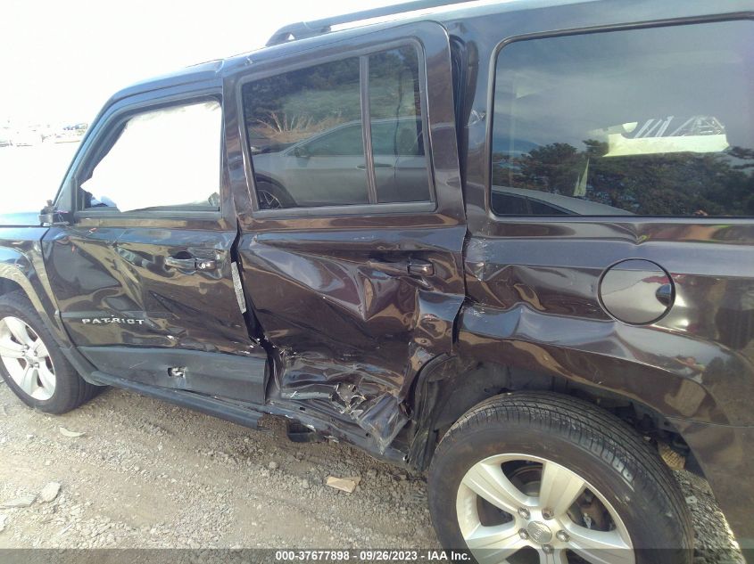 2014 JEEP PATRIOT LATITUDE - 1C4NJRFB3ED713247