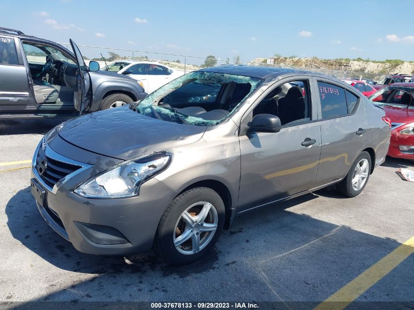 2015 NISSAN VERSA S PLUS - 3N1CN7AP5FL834993