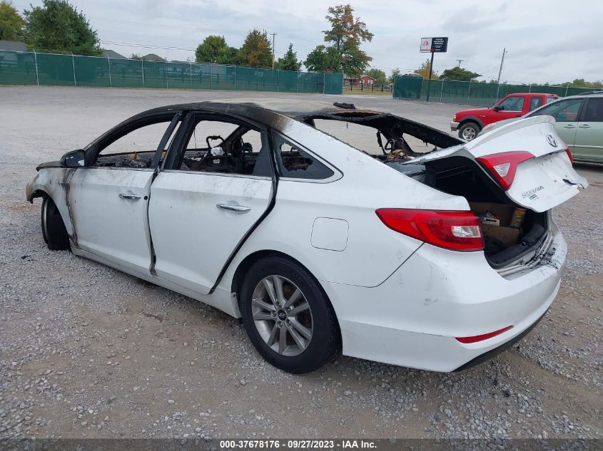 2017 HYUNDAI SONATA 2.4L - 5NPE24AF9HH529701