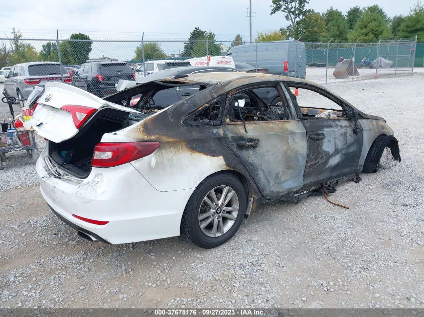 2017 HYUNDAI SONATA 2.4L - 5NPE24AF9HH529701