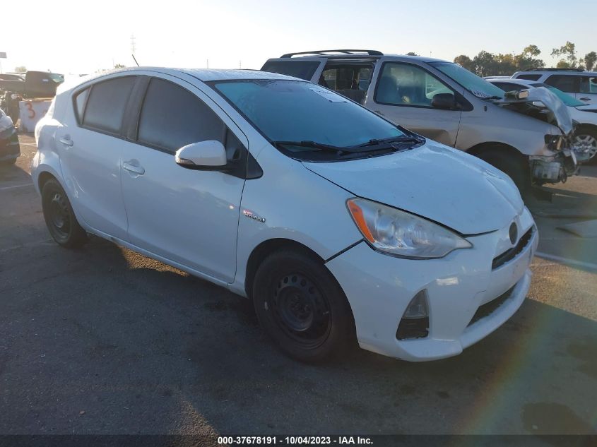 2014 TOYOTA PRIUS C ONE/THREE/TWO/FOUR - JTDKDTB34E1068731