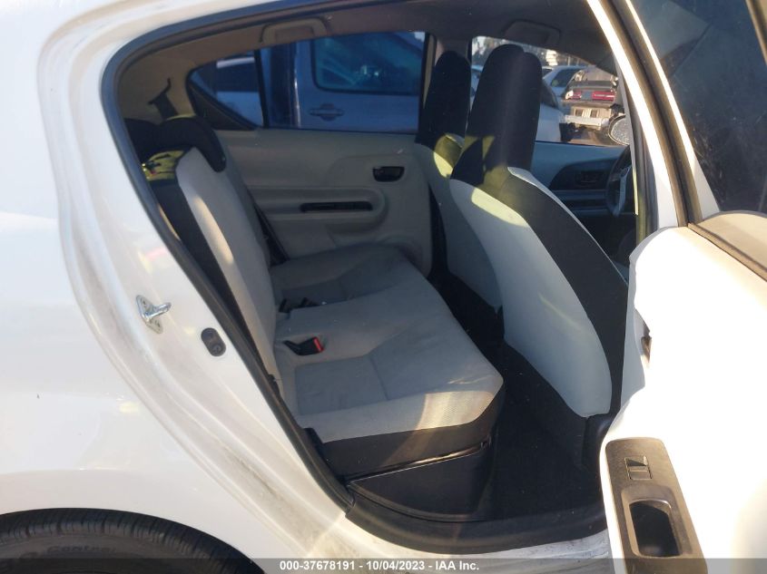 2014 TOYOTA PRIUS C ONE/THREE/TWO/FOUR - JTDKDTB34E1068731