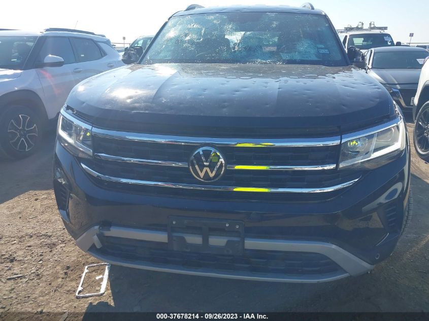 2021 VOLKSWAGEN ATLAS 3.6L V6 SE W/TECHNOLOGY - 1V2WR2CAXMC553516
