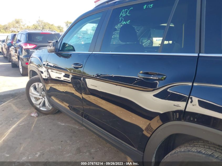 2021 VOLKSWAGEN ATLAS 3.6L V6 SE W/TECHNOLOGY - 1V2WR2CAXMC553516
