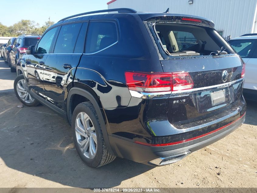 2021 VOLKSWAGEN ATLAS 3.6L V6 SE W/TECHNOLOGY - 1V2WR2CAXMC553516