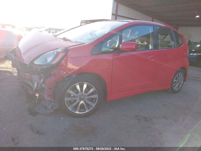 2013 HONDA FIT SPORT - JHMGE8H57DC027648