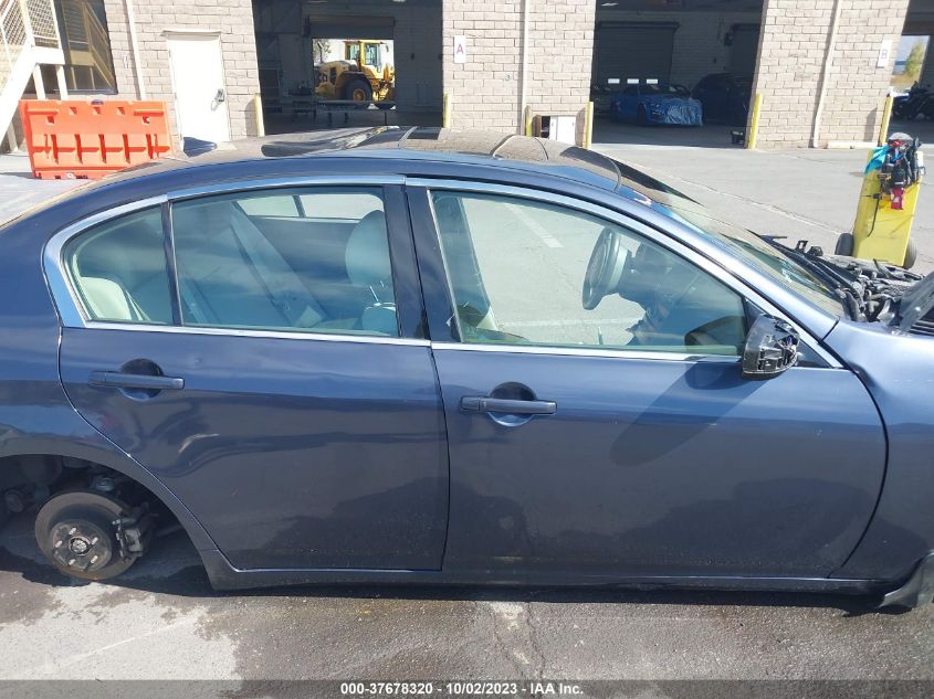 2013 INFINITI G37 SEDAN JOURNEY JN1CV6AP3DM720617