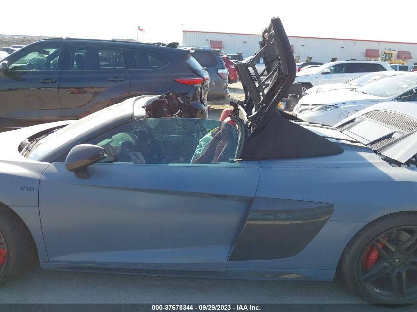 2020 AUDI R8 SPYDER V10 PERFORMANCE WUA4BCFX8L7900242