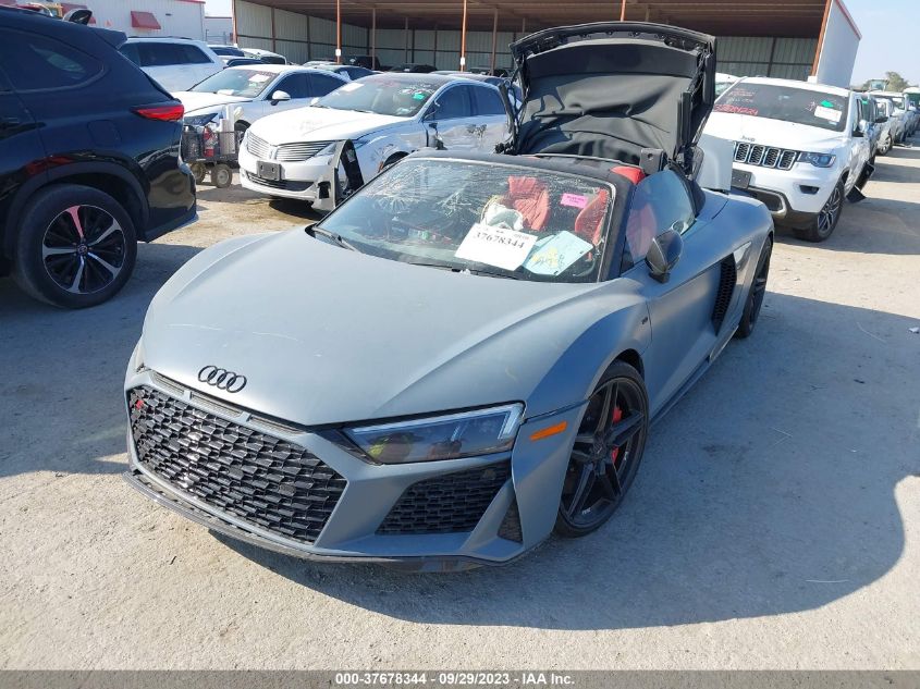 2020 AUDI R8 SPYDER V10 PERFORMANCE WUA4BCFX8L7900242