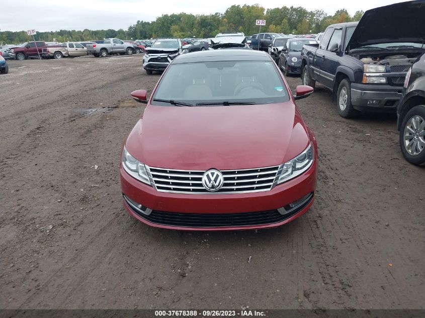 2013 VOLKSWAGEN CC LUX - WVWRN7ANXDE556658