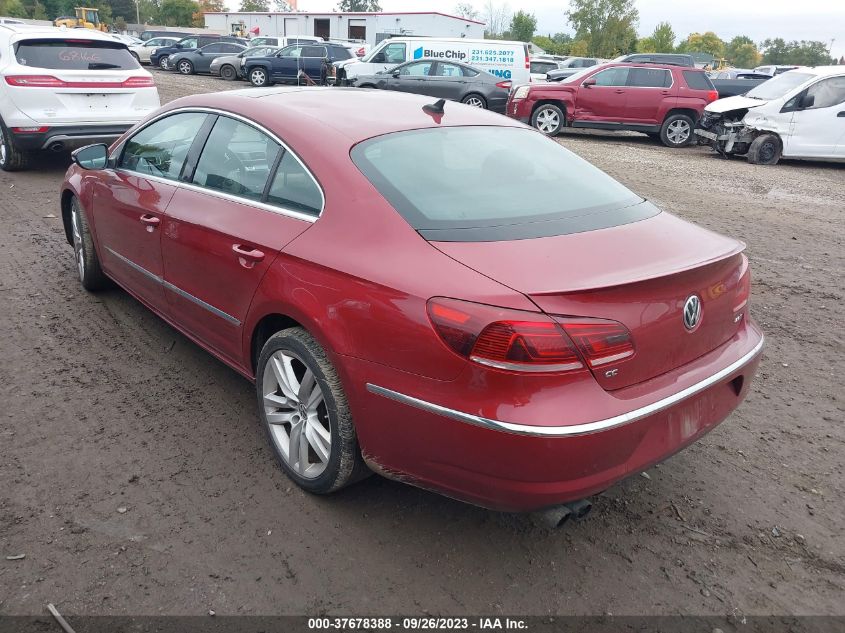2013 VOLKSWAGEN CC LUX - WVWRN7ANXDE556658