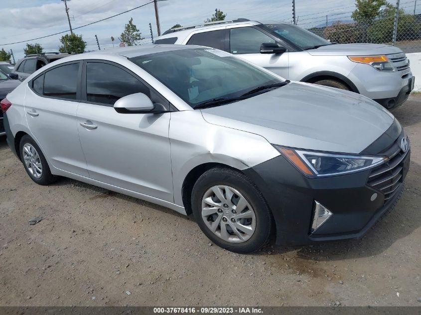 2019 HYUNDAI ELANTRA SE - KMHD74LF1KU847198