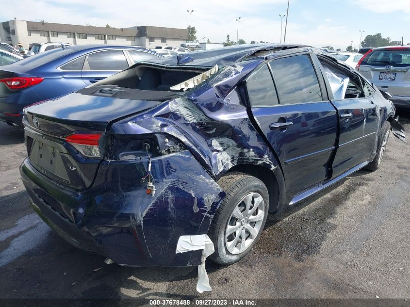 2021 TOYOTA COROLLA LE - JTDEPMAE5MJ135512