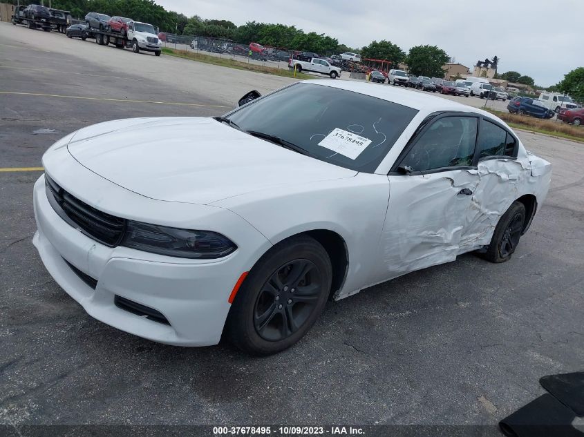 VIN 2C3CDXBG1MH533985 2021 DODGE CHARGER SXT