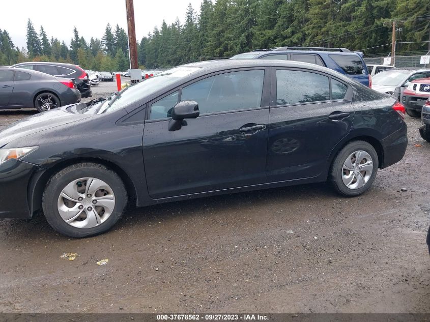 2013 HONDA CIVIC SDN LX - 2HGFB2F51DH565217