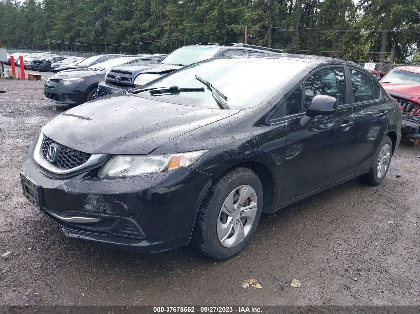 2013 HONDA CIVIC SDN LX - 2HGFB2F51DH565217