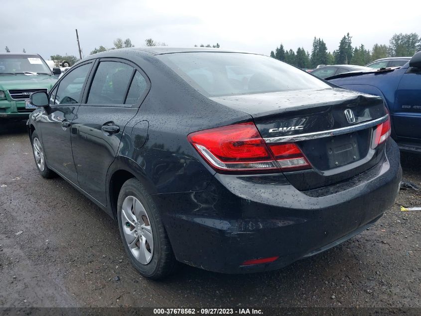 2013 HONDA CIVIC SDN LX - 2HGFB2F51DH565217
