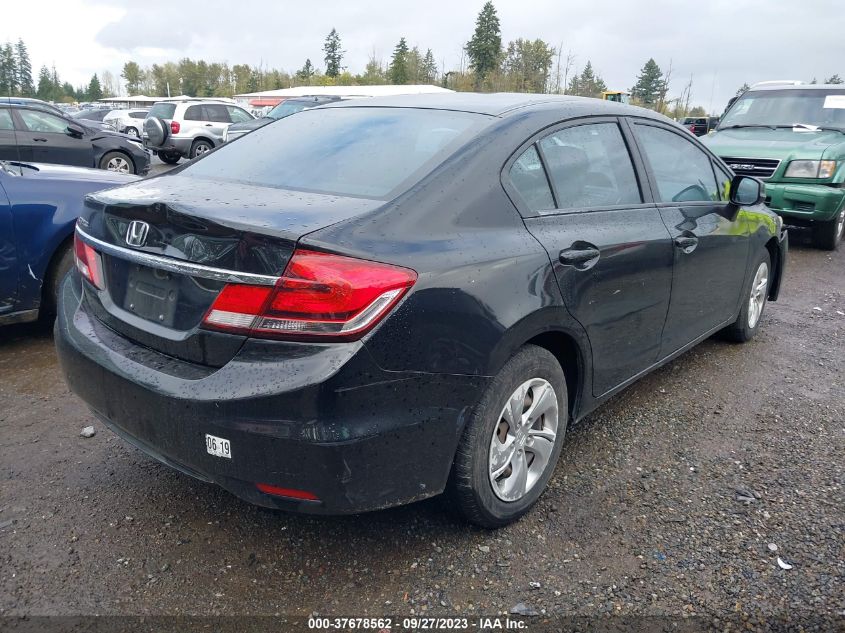 2013 HONDA CIVIC SDN LX - 2HGFB2F51DH565217