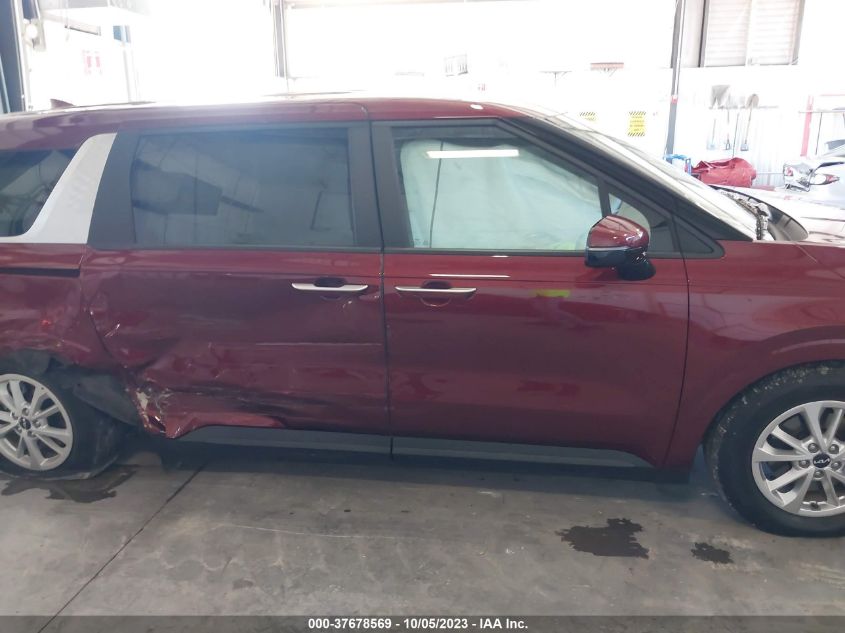 2023 KIA CARNIVAL MPV LX SEAT PACKAGE KNDNB4H39P6196923