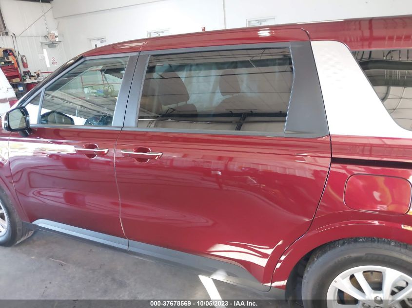 2023 KIA CARNIVAL MPV LX SEAT PACKAGE KNDNB4H39P6196923