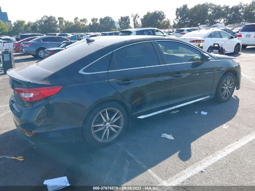 2017 HYUNDAI SONATA SPORT - 5NPE34AB8HH515640