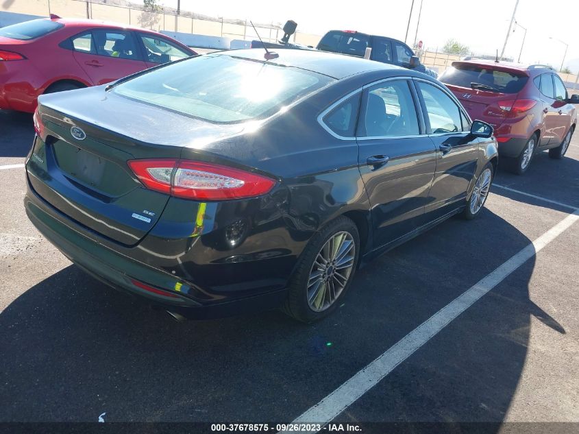 2014 FORD FUSION SE - 3FA6P0HD3ER292186