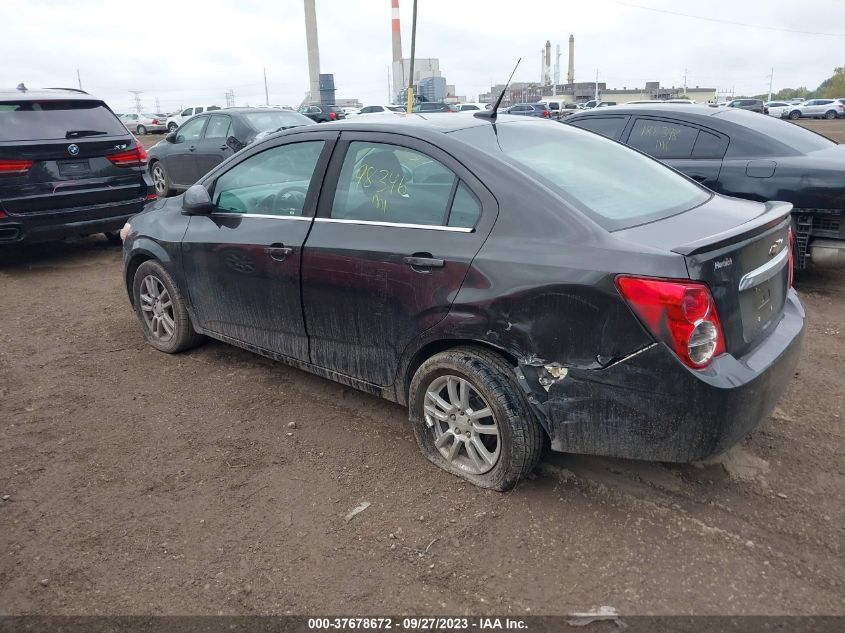 2013 CHEVROLET SONIC LT - 1G1JC5SH1D4251709