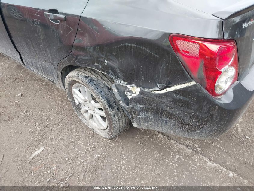 2013 CHEVROLET SONIC LT - 1G1JC5SH1D4251709