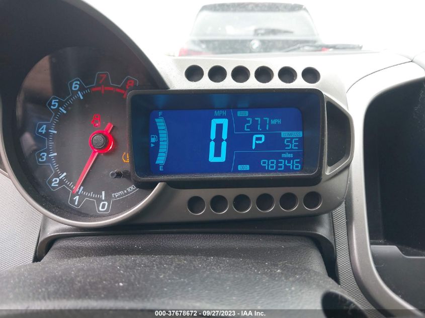 2013 CHEVROLET SONIC LT - 1G1JC5SH1D4251709