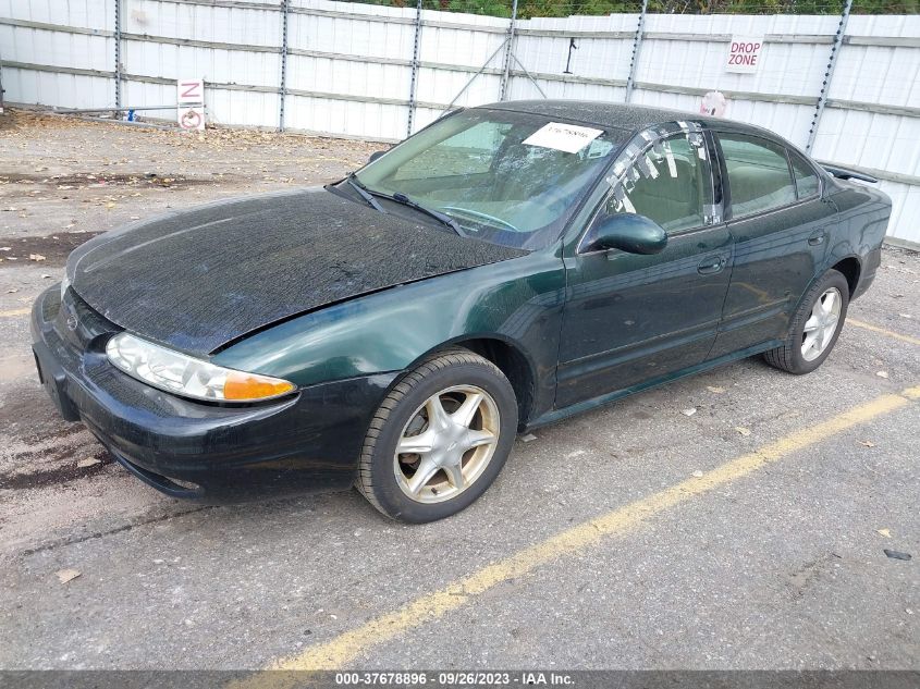 1G3NL52TX1C284271 2001 OLDSMOBILE ALERO GL2photo 2