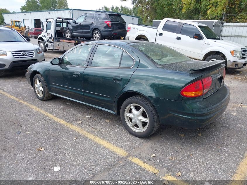 1G3NL52TX1C284271 2001 OLDSMOBILE ALERO GL2photo 3