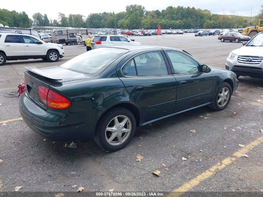 1G3NL52TX1C284271 2001 OLDSMOBILE ALERO GL2photo 4