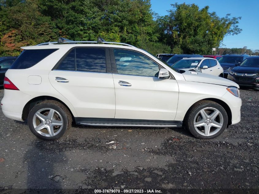 2015 MERCEDES-BENZ M-CLASS ML 400 4JGDA5GBXFA497933