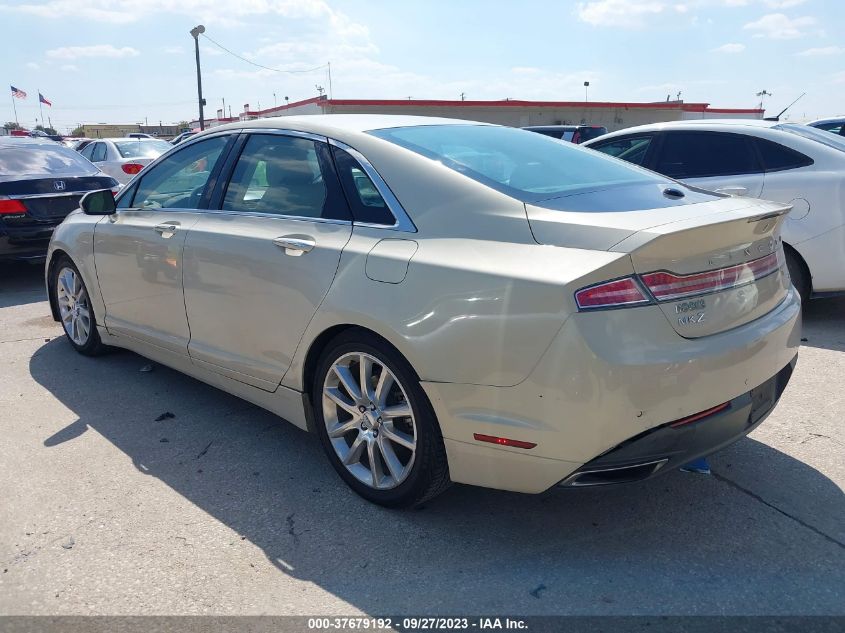 2015 LINCOLN MKZ HYBRID - 3LN6L2LU3FR607929