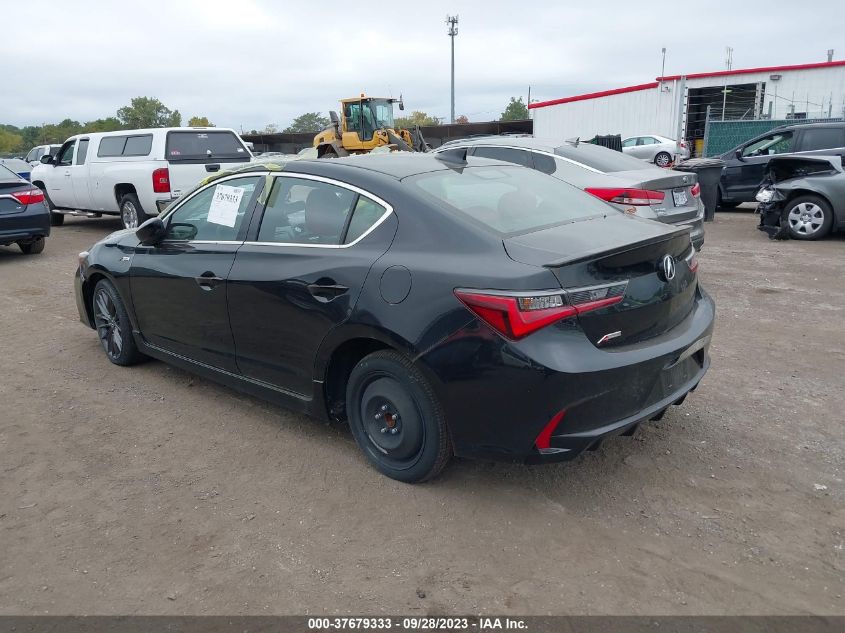 2019 ACURA ILX PKG - 19UDE2F83KA002450