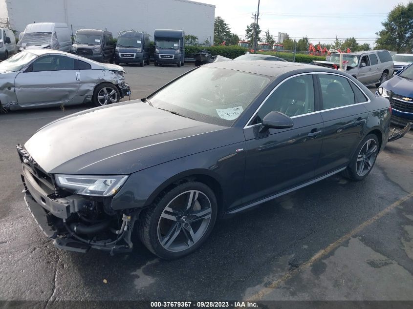 WAUENAF44HN018987 2017 AUDI A4, photo no. 2