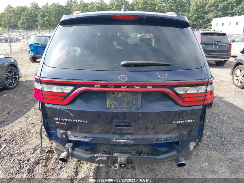 2014 DODGE DURANGO LIMITED - 1C4SDJDT9EC591412