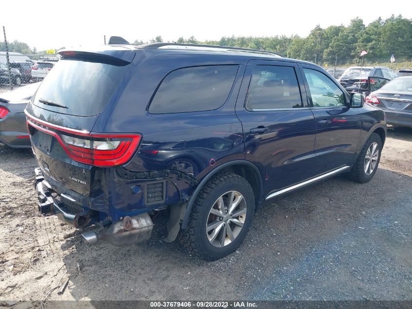2014 DODGE DURANGO LIMITED - 1C4SDJDT9EC591412