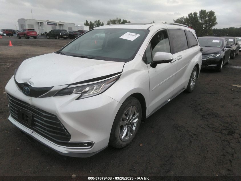 5TDZSKFC4PS098021 2023 TOYOTA SIENNA, photo no. 2