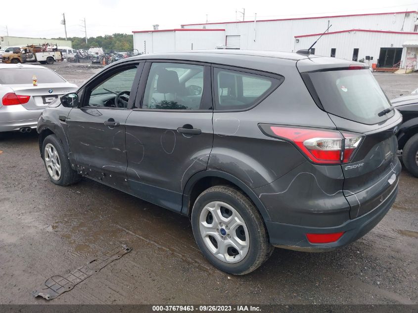 2017 FORD ESCAPE S - 1FMCU0F76HUB37210