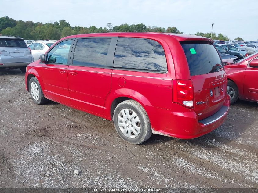 2014 DODGE GRAND CARAVAN SE - 2C4RDGBG3ER200429
