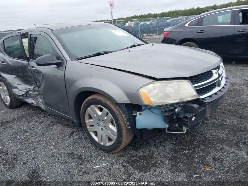 2013 DODGE AVENGER SE - 1C3CDZAB2DN514581