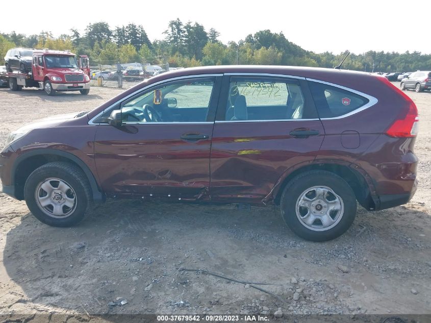 2015 HONDA CR-V LX - 5J6RM4H39FL112220